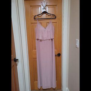 18A Dusty Rose A-Line Bridesmaid Dress